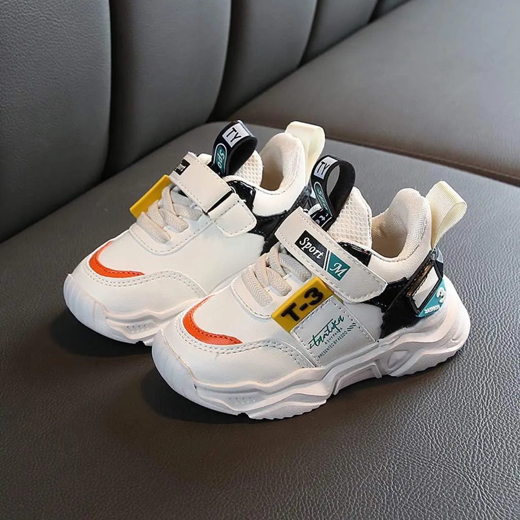 7c Shoes for Boys Children's Neutral Lightweight Shoes Casual Outdoor Sports Shoes Baby Shoes Toddler Boy Sneaker Size 7