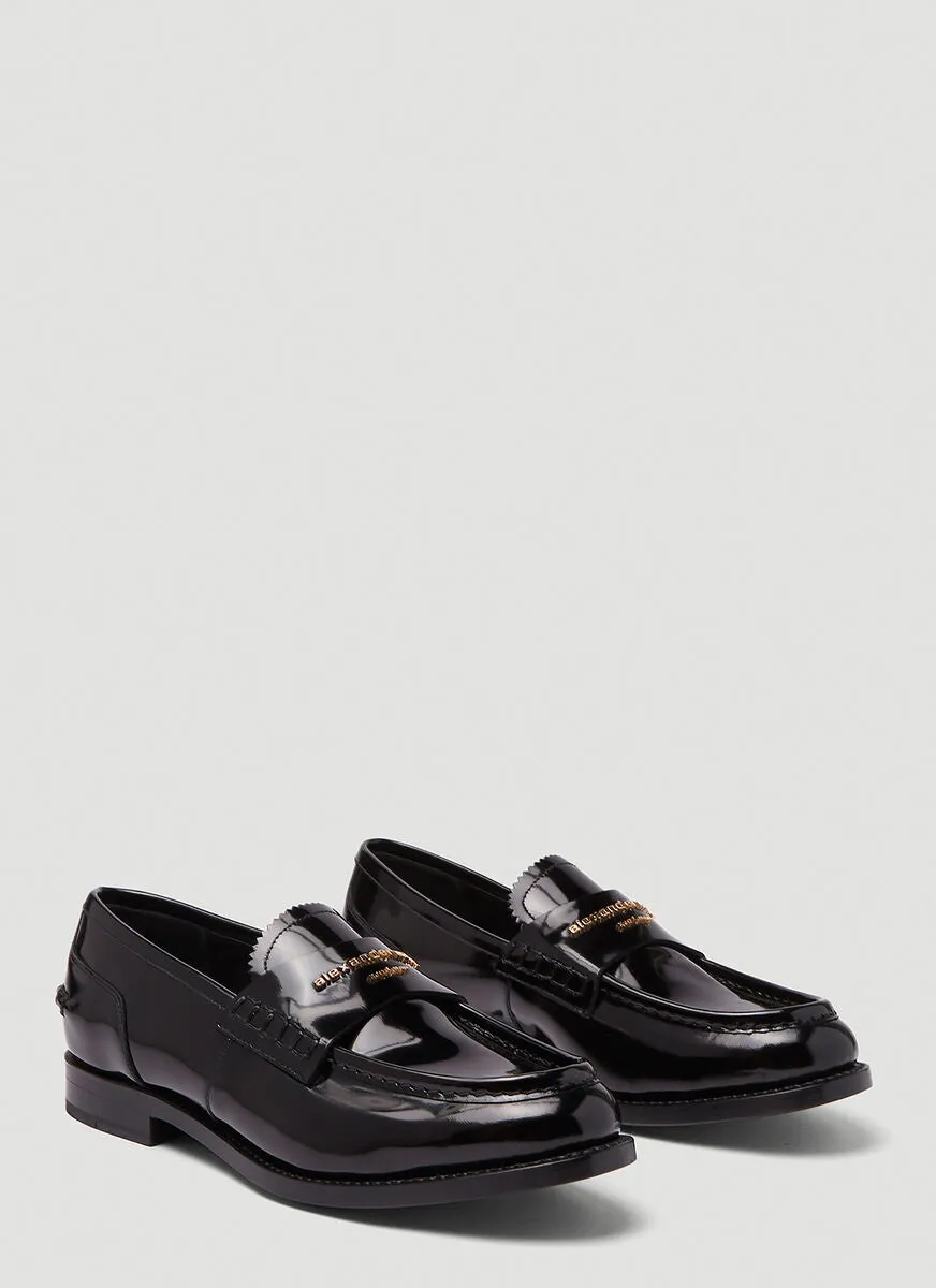 Alexander Wang Carter Logo Loafers