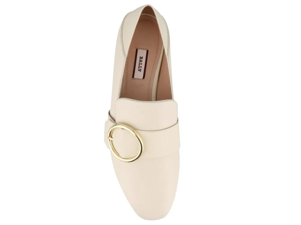 Bally Lottie Buckled Loafers
