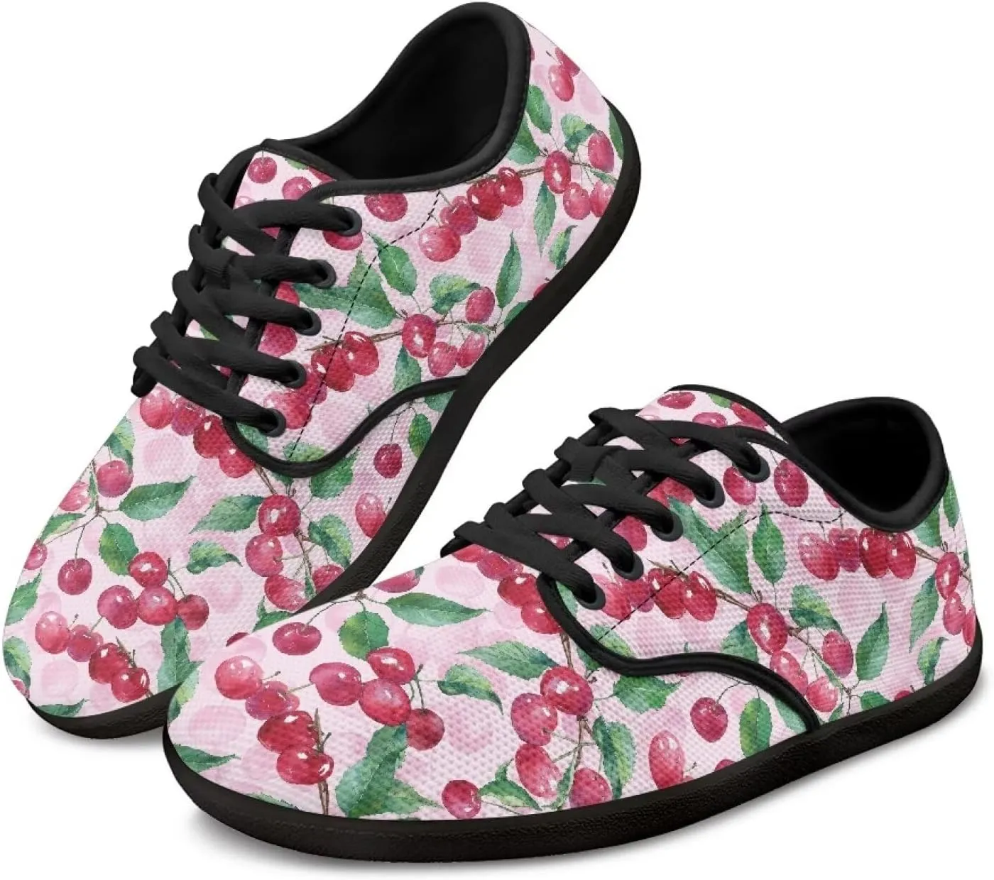 Barefoot Shoes for Women Comfy Zero Drop Low-Top Breathable Mesh Tennis Shoes Anti-Skid Wide Toe Box Sport Workout Hiking Sneakers for Ladies US 6-13.5