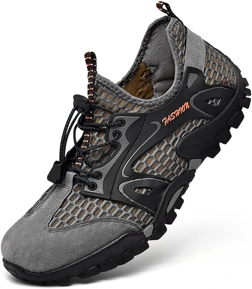 BaronHong Water Shoes Men Women Quick Dry Barefoot Aqua Swim River Shoes for Pool Beach Hiking Walking Shoes