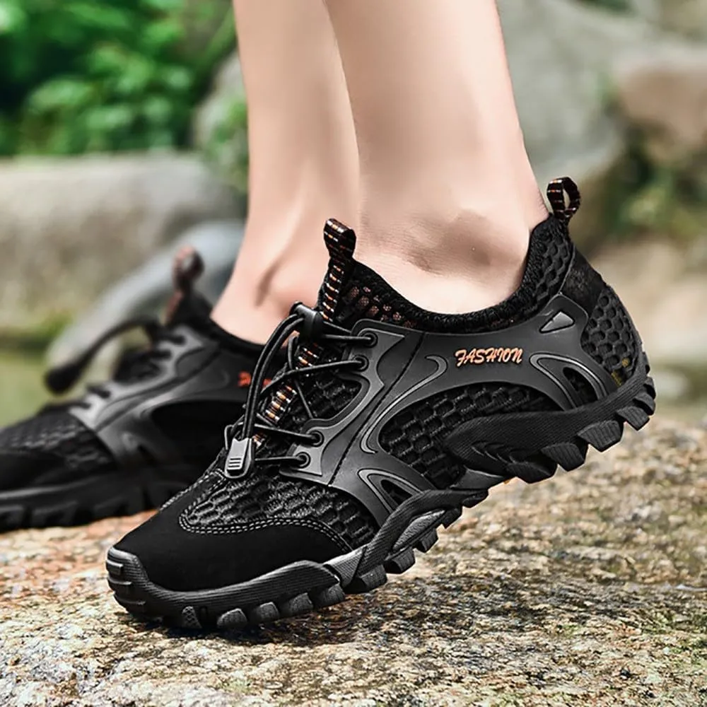 BaronHong Water Shoes Men Women Quick Dry Barefoot Aqua Swim River Shoes for Pool Beach Hiking Walking Shoes