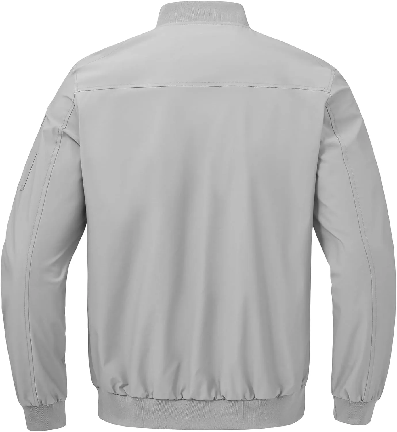 BGOWATU Men's Bomber Jacket Lightweight Windbreaker Jacket for Men Casual Fall Coat
