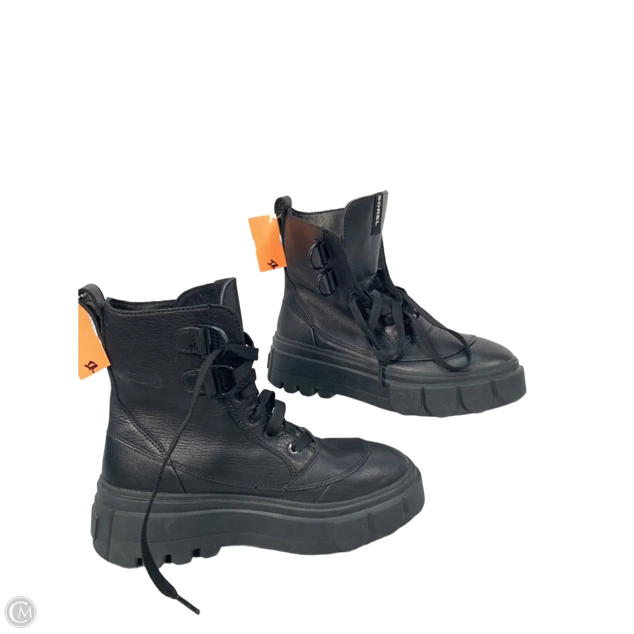 Boots Combat By Sorel In Black, Size: 9