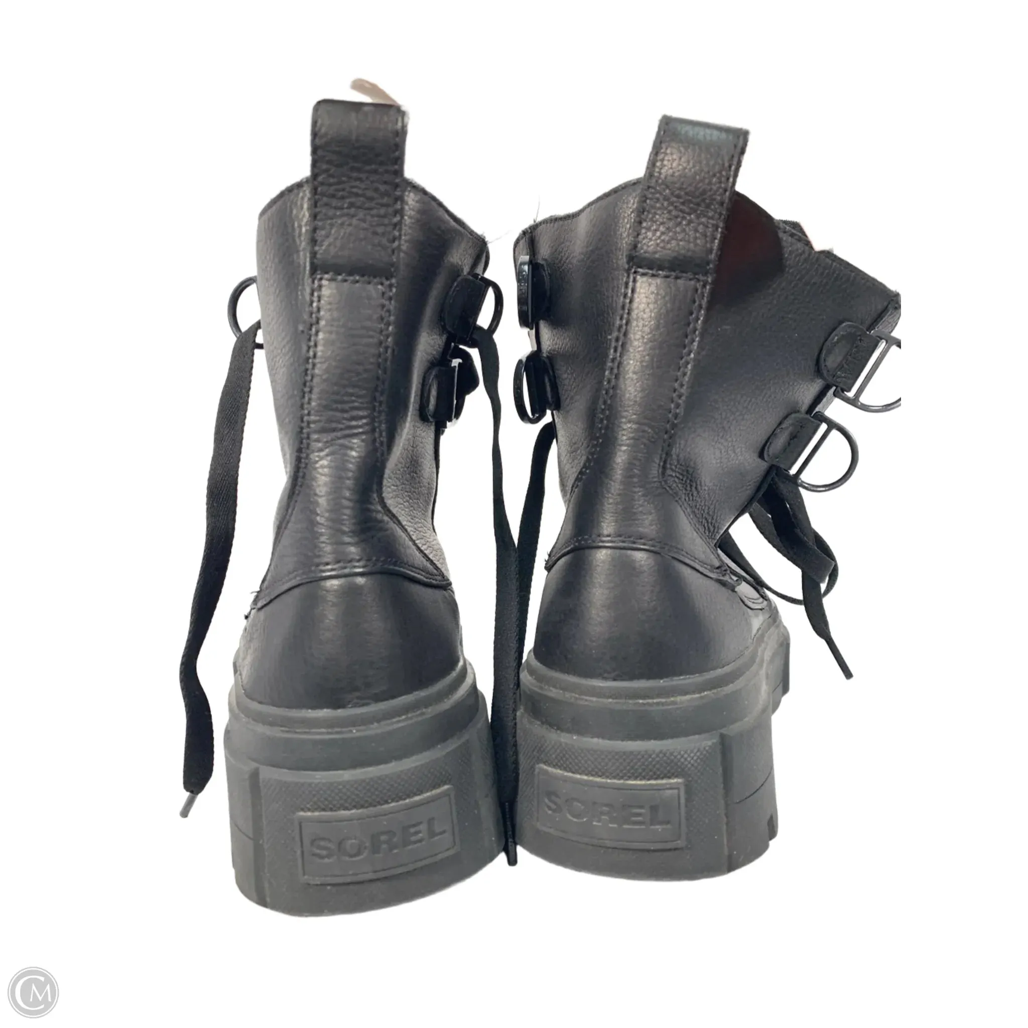 Boots Combat By Sorel In Black, Size: 9