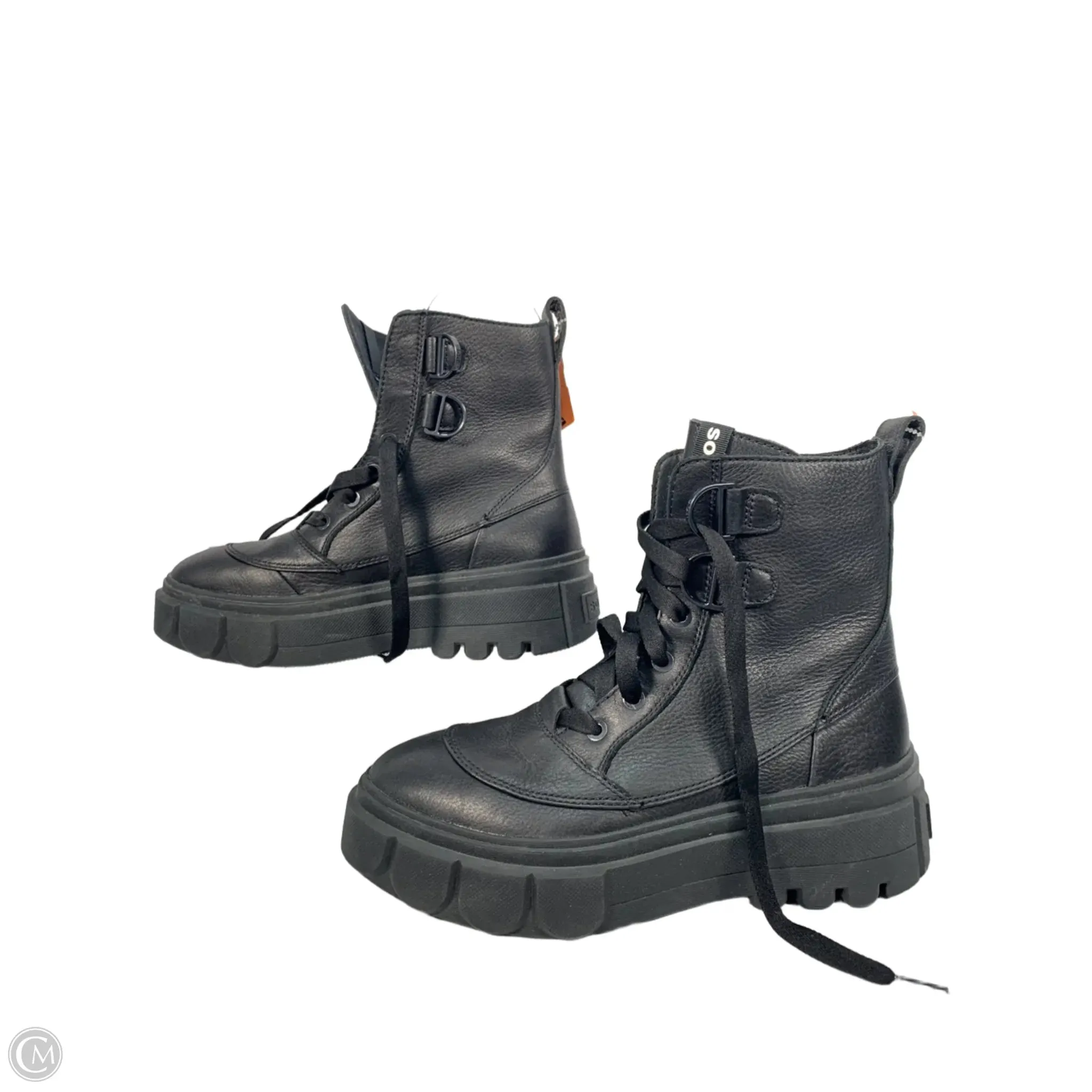 Boots Combat By Sorel In Black, Size: 9