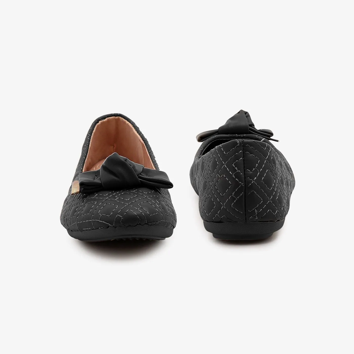 Bowed Ladies Pumps