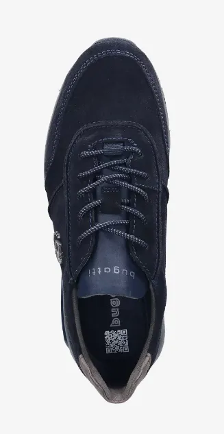 Bugatti -  Laporis Suede Trainer, Navy