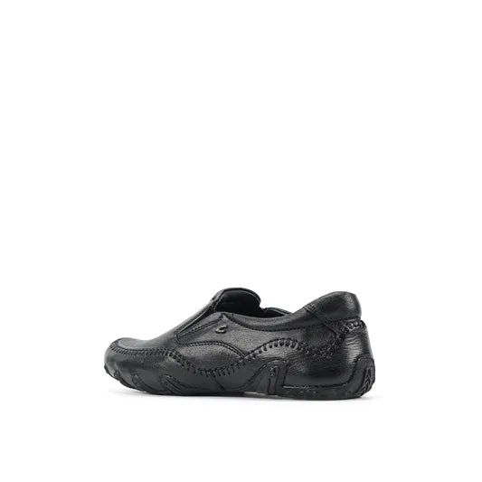 camel active Leather Slip On Shoes Men  Black REMIZ II-872503-AM2SV-1