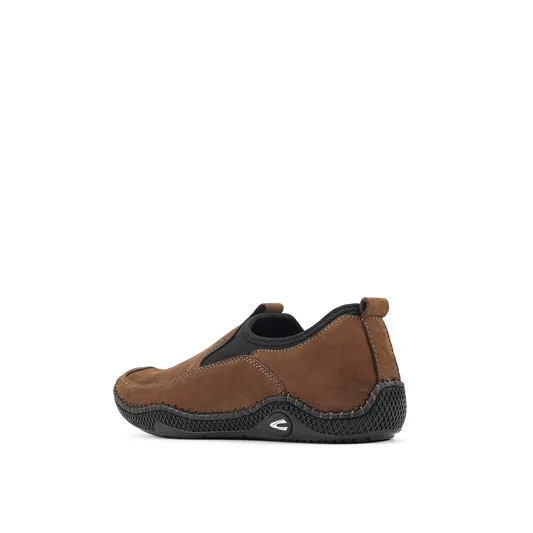 camel active Leather  Slip On Shoes Men  Olive LUMUZ-872501-AM1-7