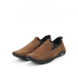 camel active Leather  Slip On Shoes Men  Olive LUMUZ-872501-AM1-7