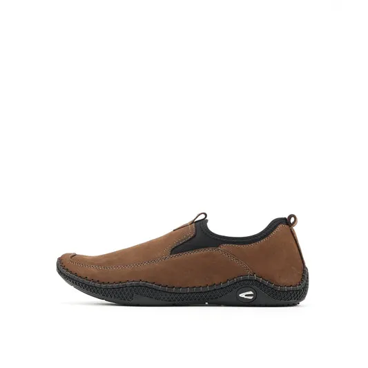 camel active Leather  Slip On Shoes Men  Olive LUMUZ-872501-AM1-7