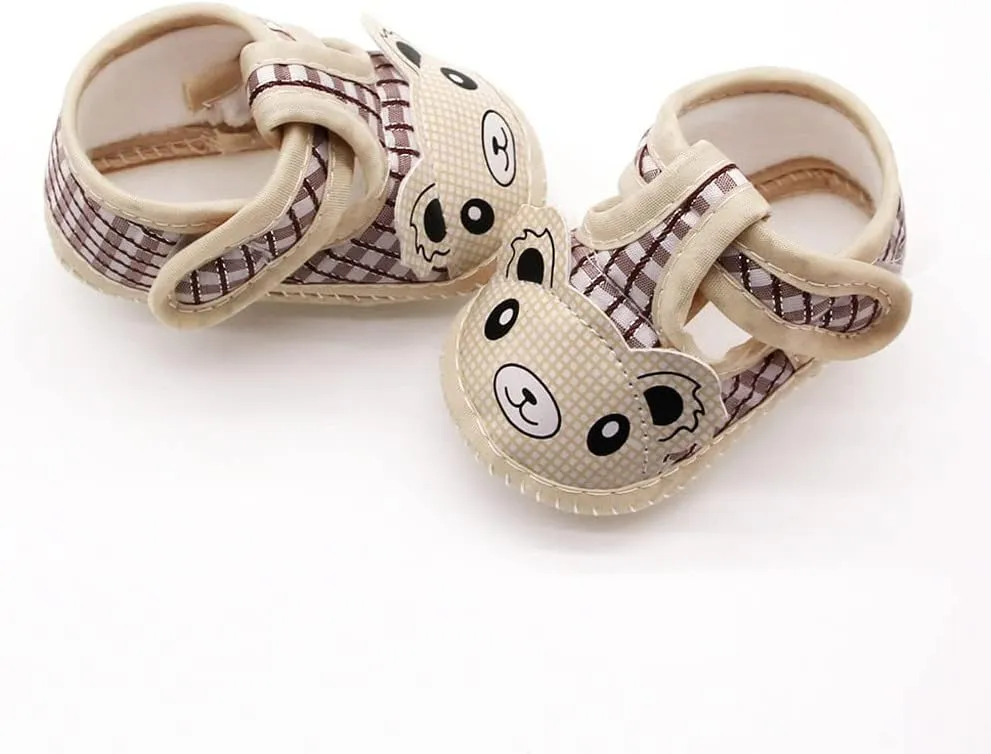Canvas Boys Shoes Newborn Baby Girls Cartoon Prewalker Soft Sole Sandals Single Shoes Toddler Girls Shoes