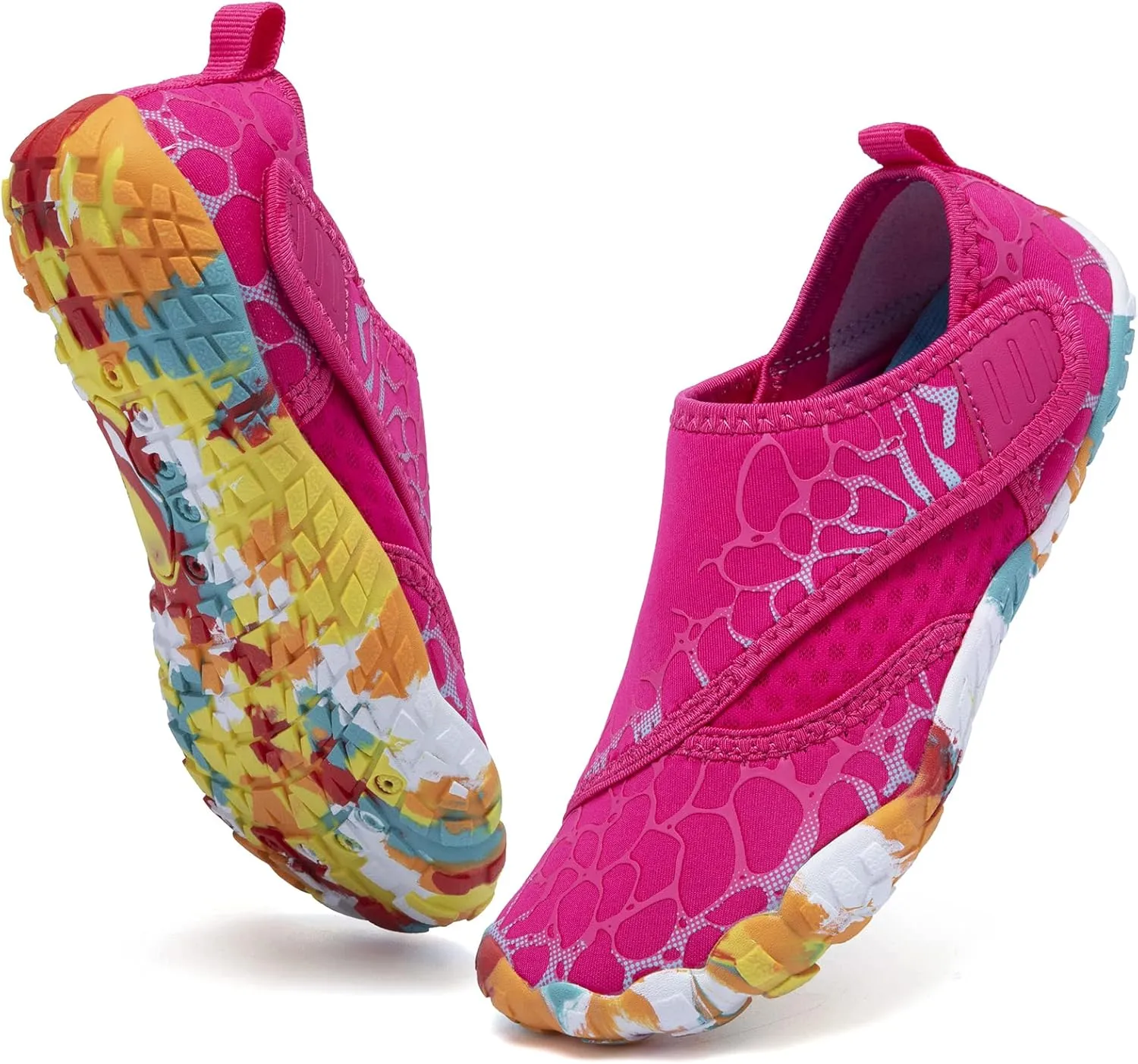 CIOR Kids Boys & Girls Water Shoes Sports Aqua Athletic Sneakers Lightweight Sport Fast Dry Shoes(Toddler/Little Kid/Big Kid)