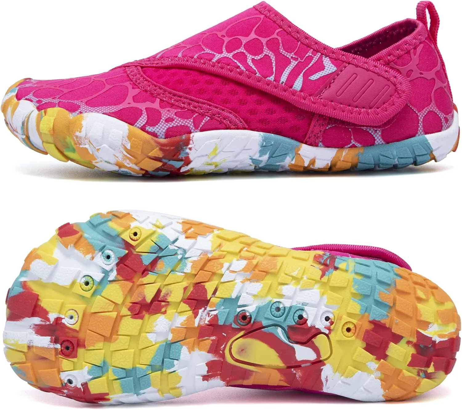 CIOR Kids Boys & Girls Water Shoes Sports Aqua Athletic Sneakers Lightweight Sport Fast Dry Shoes(Toddler/Little Kid/Big Kid)