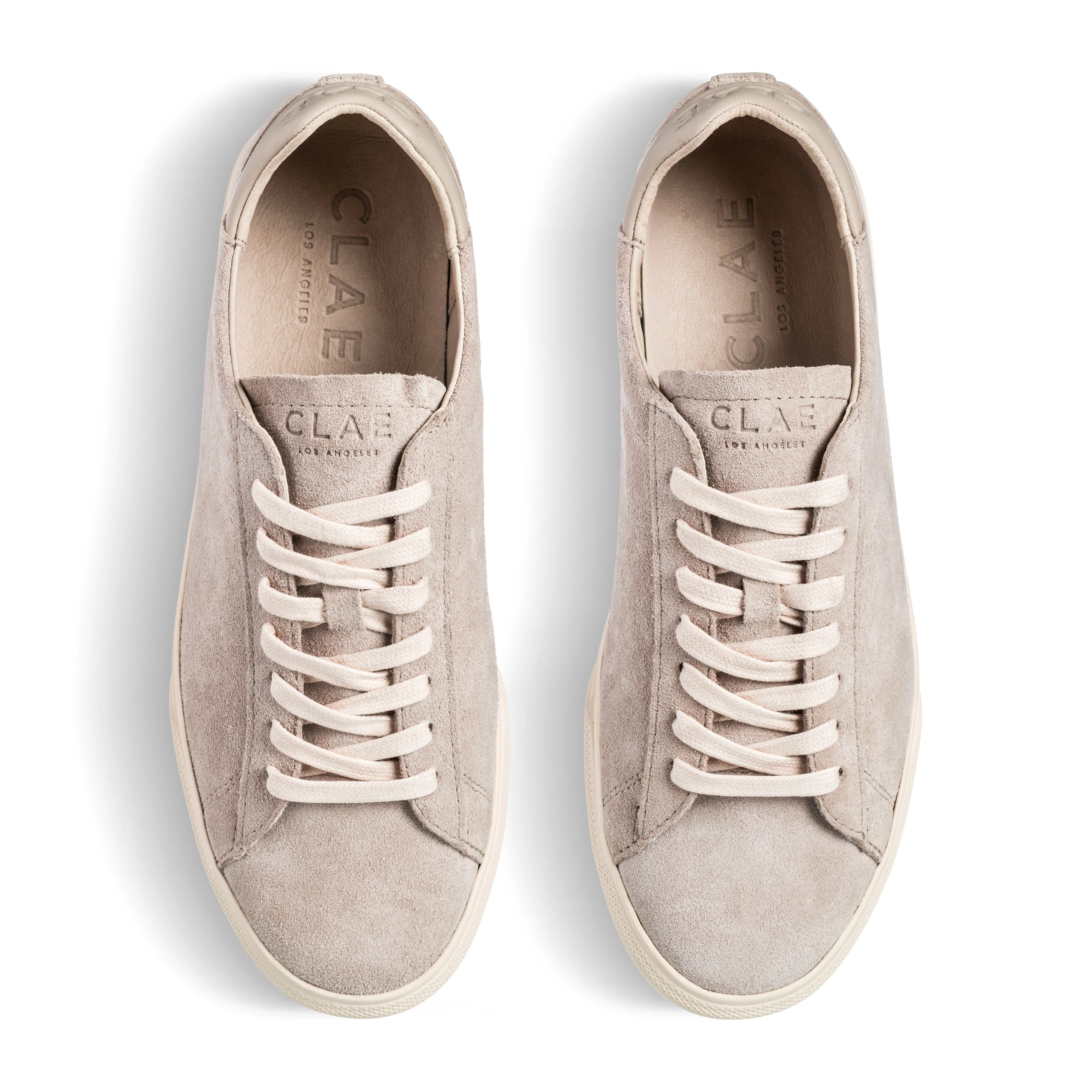 CLAE BRADLEY VENICE SNEAKERS - FEATHER GREY SUEDE
