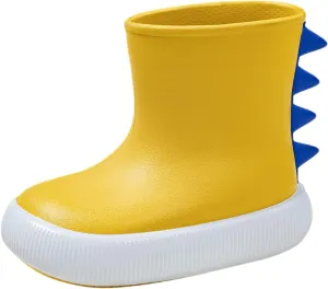 Classic Children Rainboots Rubber Children Water Shoes Rain Boots Kids Baby Cartoon Shoes Toddler Clogs