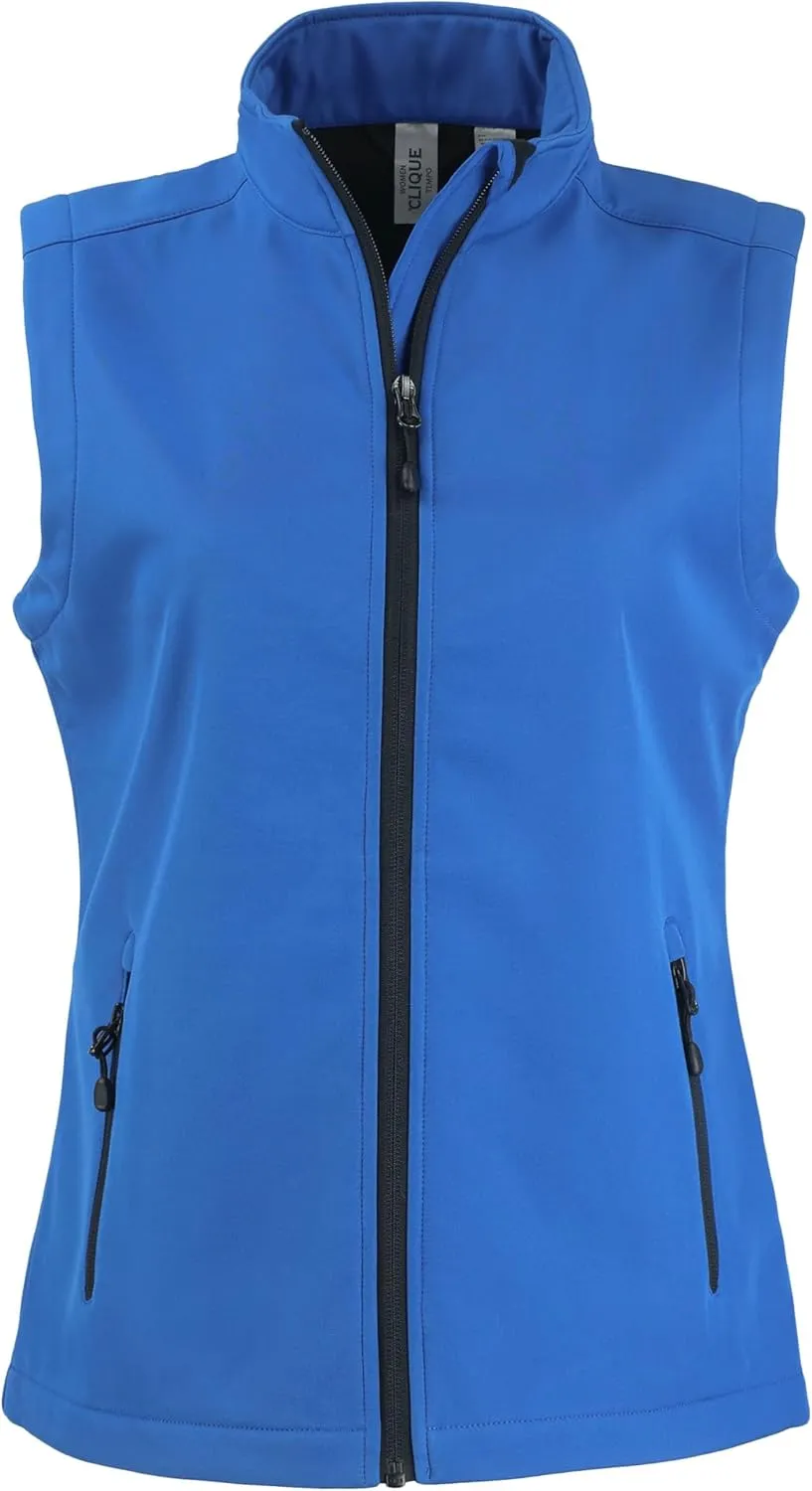 Clique Tempo Eco Stretch Full Zip Womens Softshell Vest