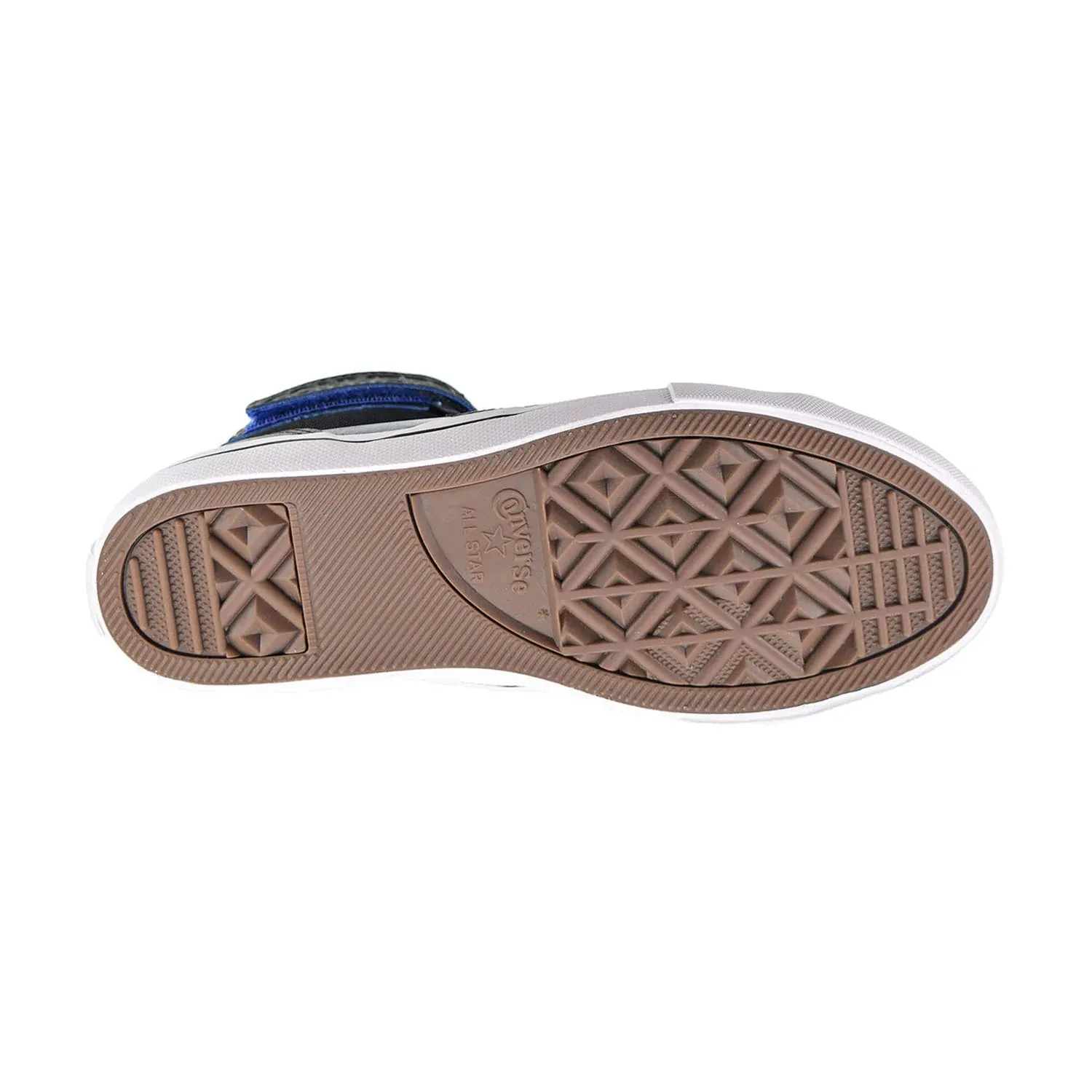 Converse Pro Blaze Strap Hi Kids' Shoes Black-Hyper Royal