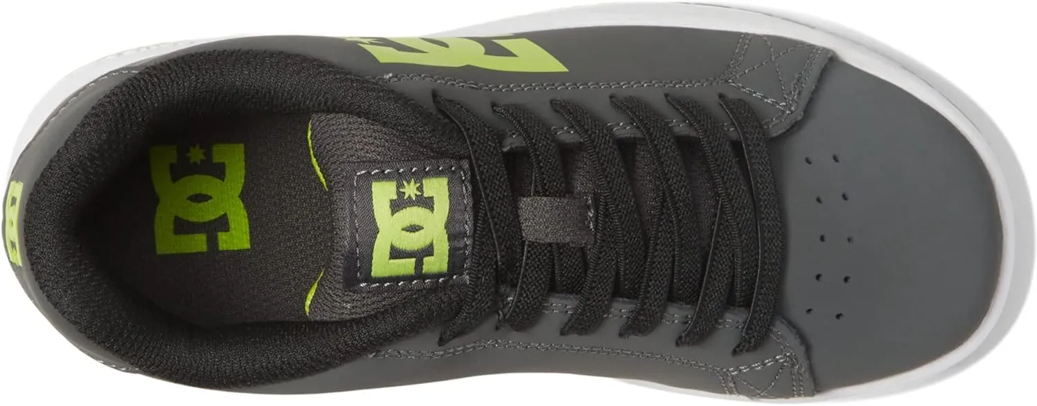 DC Boy's Gaveler Casual Low Top Elastic Skate Shoes Sneakers Little Kid