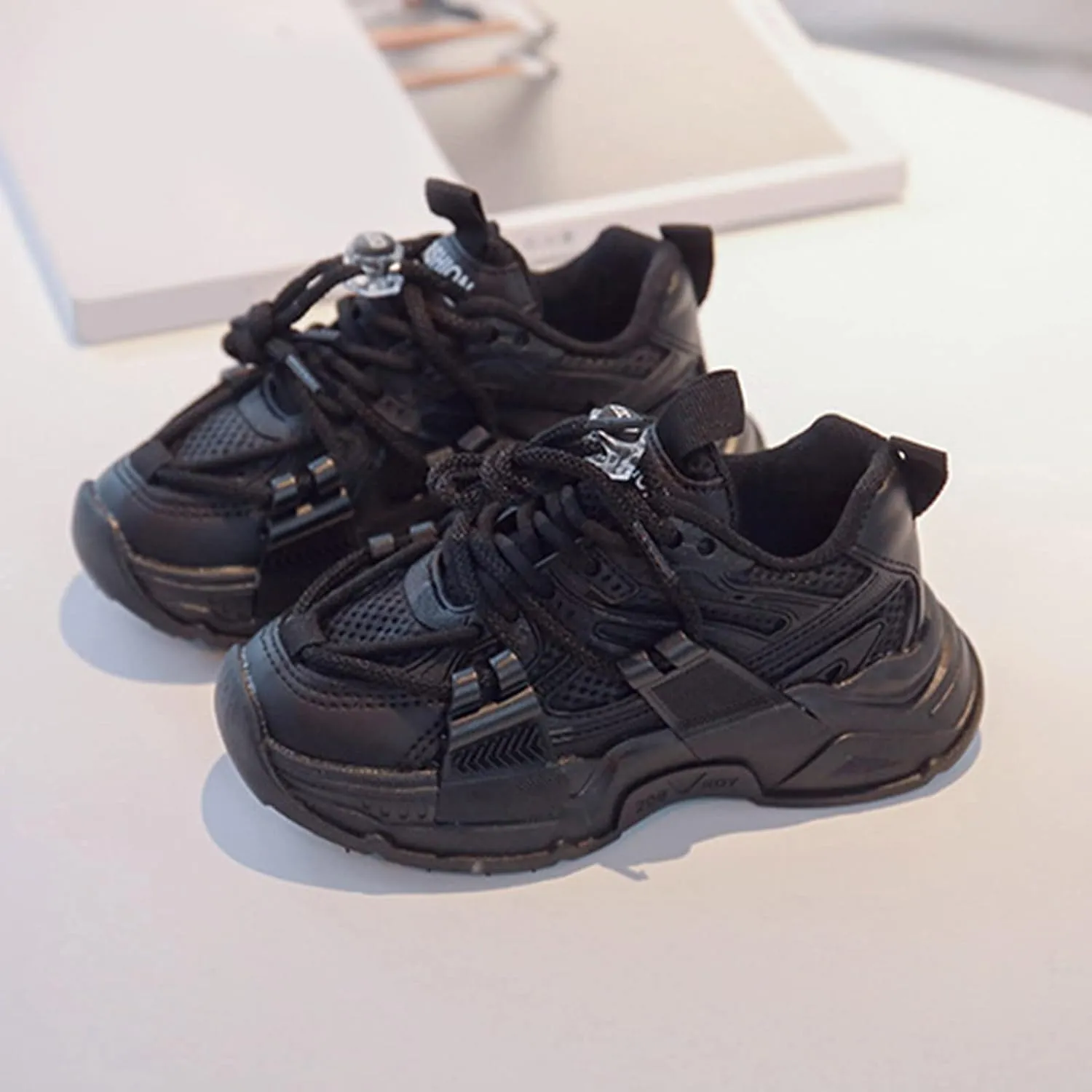 Fashion Spring Summer Children Sports Boys Run Shoes Flat Light Mesh Breathable Toddler Canvas Slip on Shoes Boys