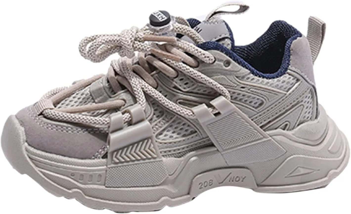 Fashion Spring Summer Children Sports Boys Run Shoes Flat Light Mesh Breathable Toddler Canvas Slip on Shoes Boys