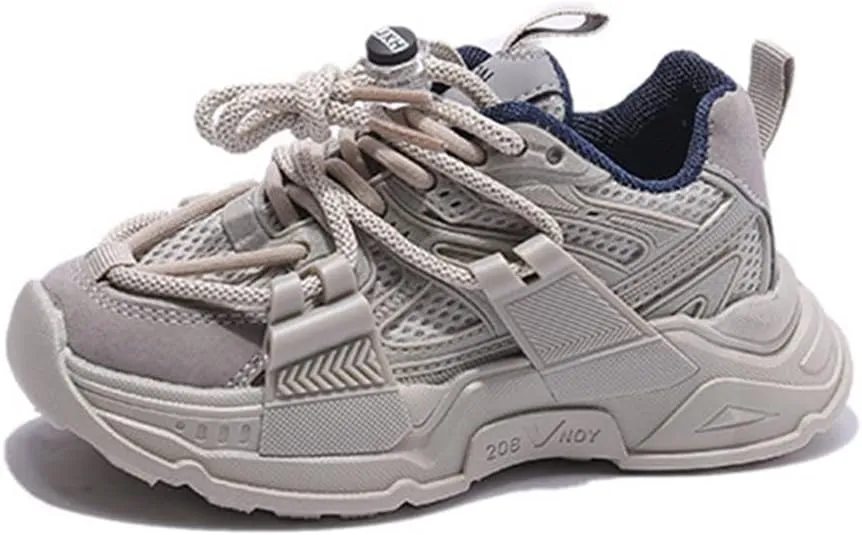 Fashion Spring Summer Children Sports Boys Run Shoes Flat Light Mesh Breathable Toddler Canvas Slip on Shoes Boys