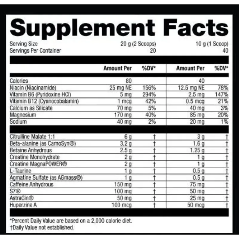 FBX 2.0 PLUS 40 Workouts Per Container