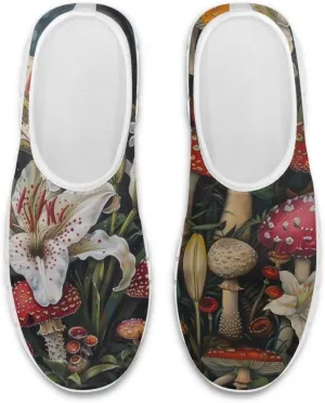 FOR U DESIGNS Shoes for Elderly Women Fall Prevention Comfortable Walking Shoes Non Slip Work Gym Running Shoes