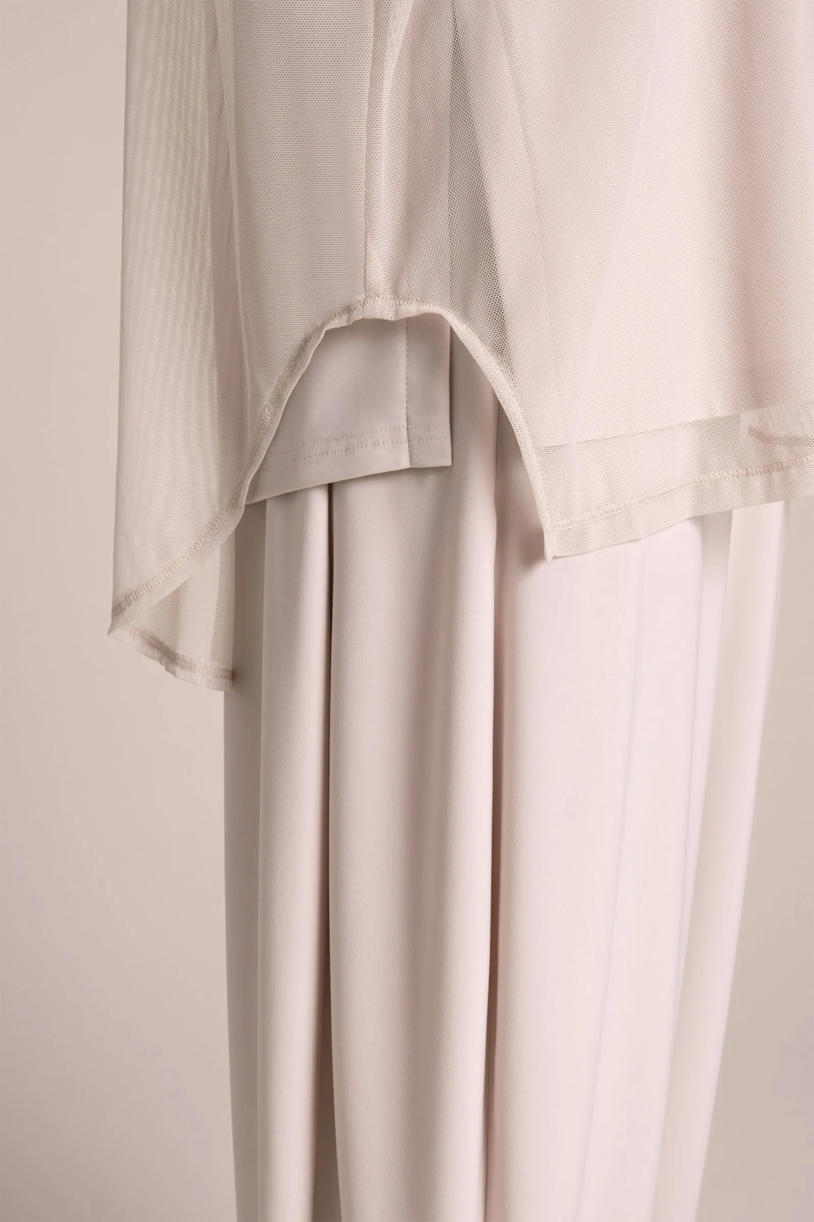 Fusion Split Back Tunic | Cashew