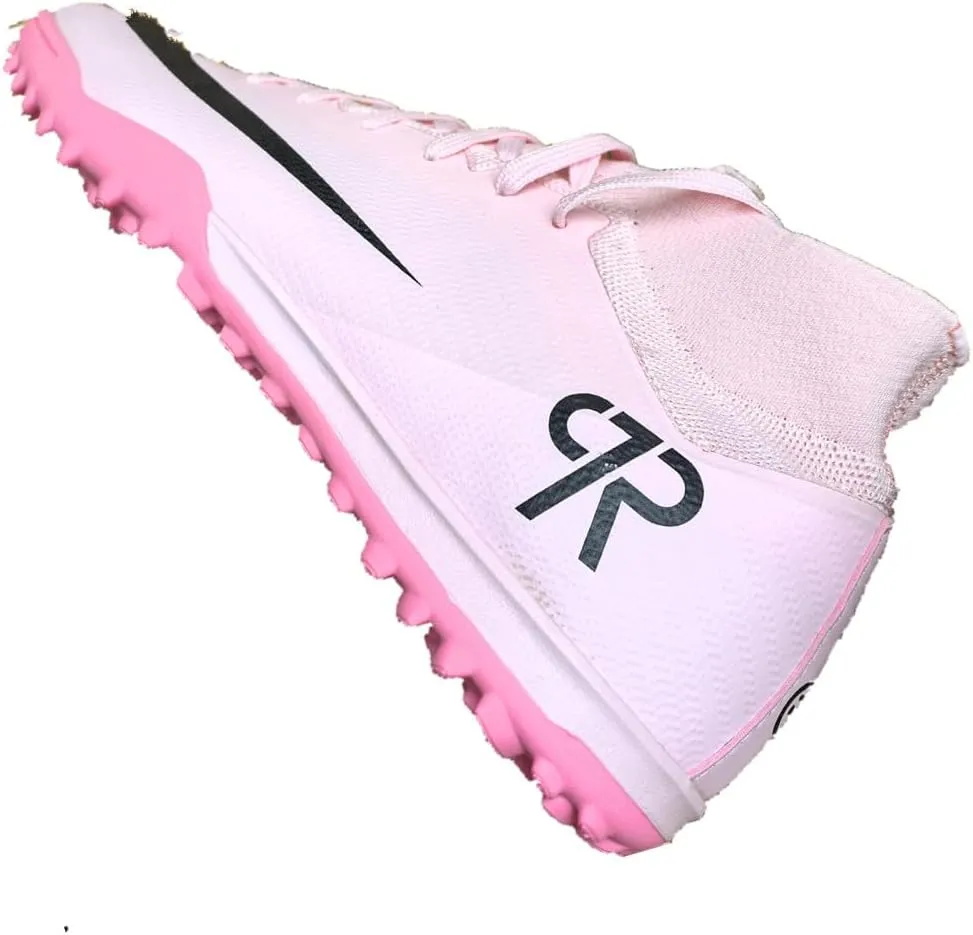 Girls Soccer Shoes Indoor Futsal Turf for Kids Boys Cleats Youths TF High-Top Football Boots for Training Outfit Set