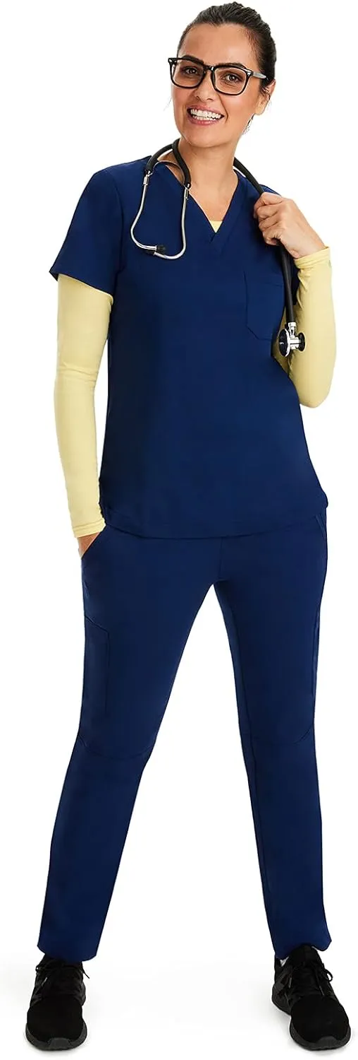 Healing Hands Women's Underscrub Soft Knit Melissa Longsleeve Scrub Tee with Breathable & Easy Care Fabric 5047