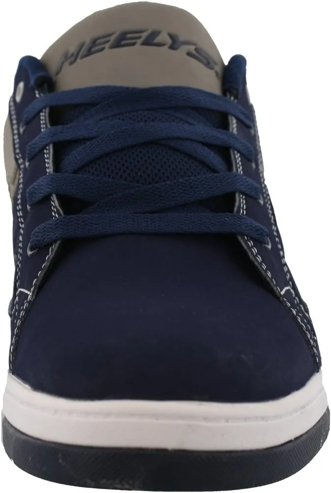 HEELYS Men's Split Navy Grey Roller Skate Shoes Sneakers