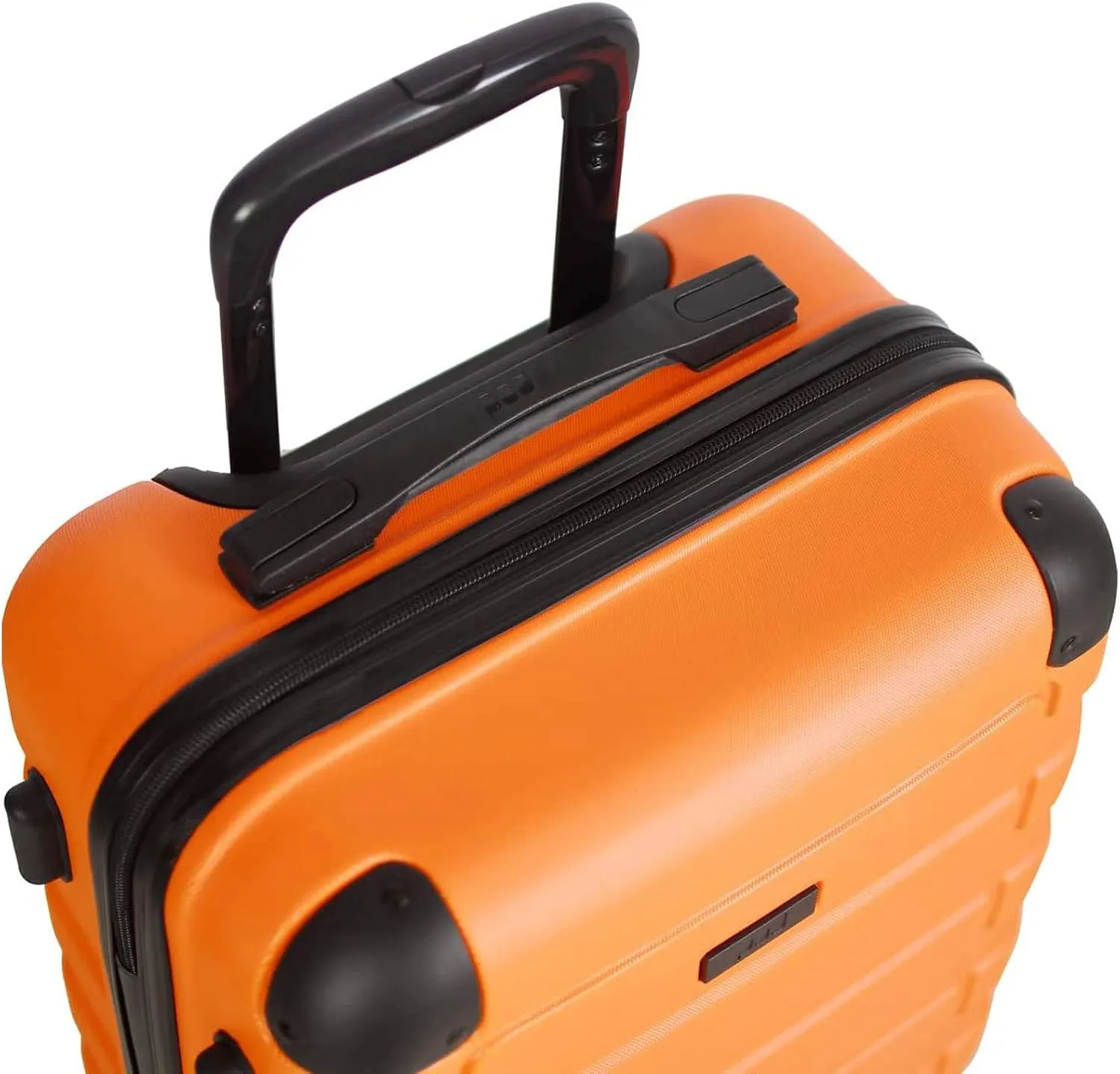 Hipack Hardside 3-Piece Spinner Luggage Set, Orange, One_Size