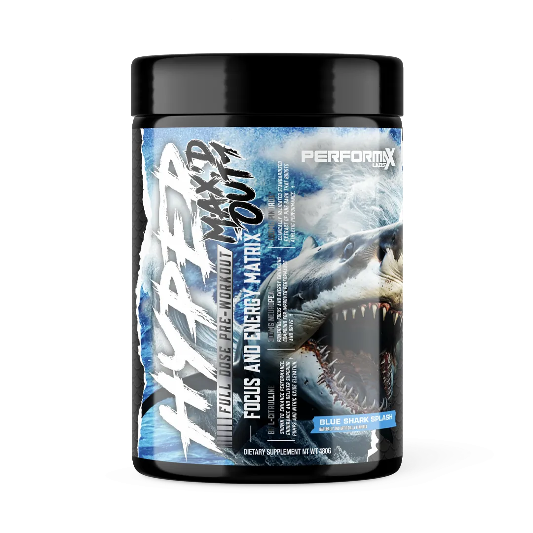 HyperMax’d Out Pre-Workout 40 Servings – Extreme Energy, Focus & Pumps | Fully-Dosed Performance Formula