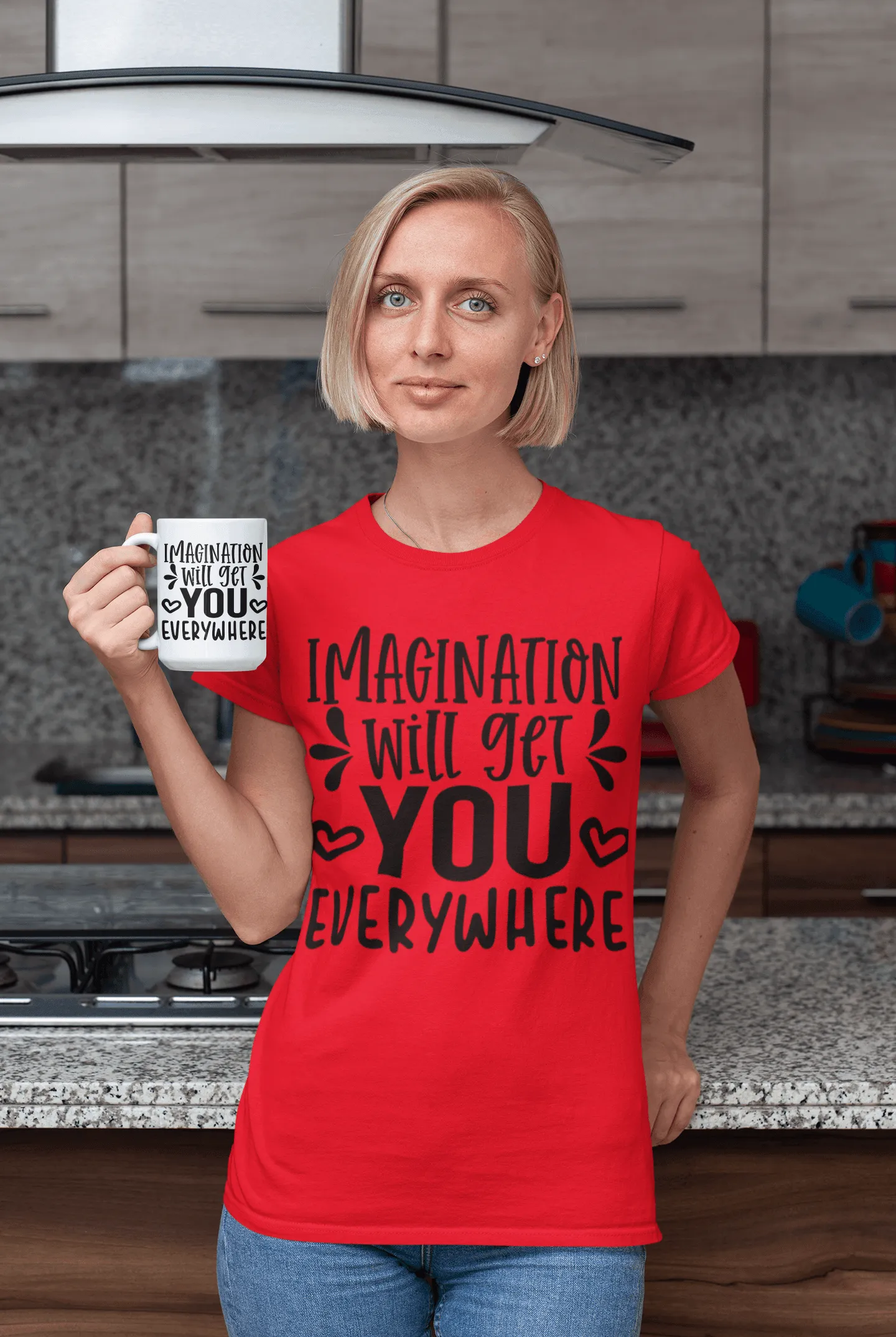 Imagination Will Get You Everywhere T-shirt