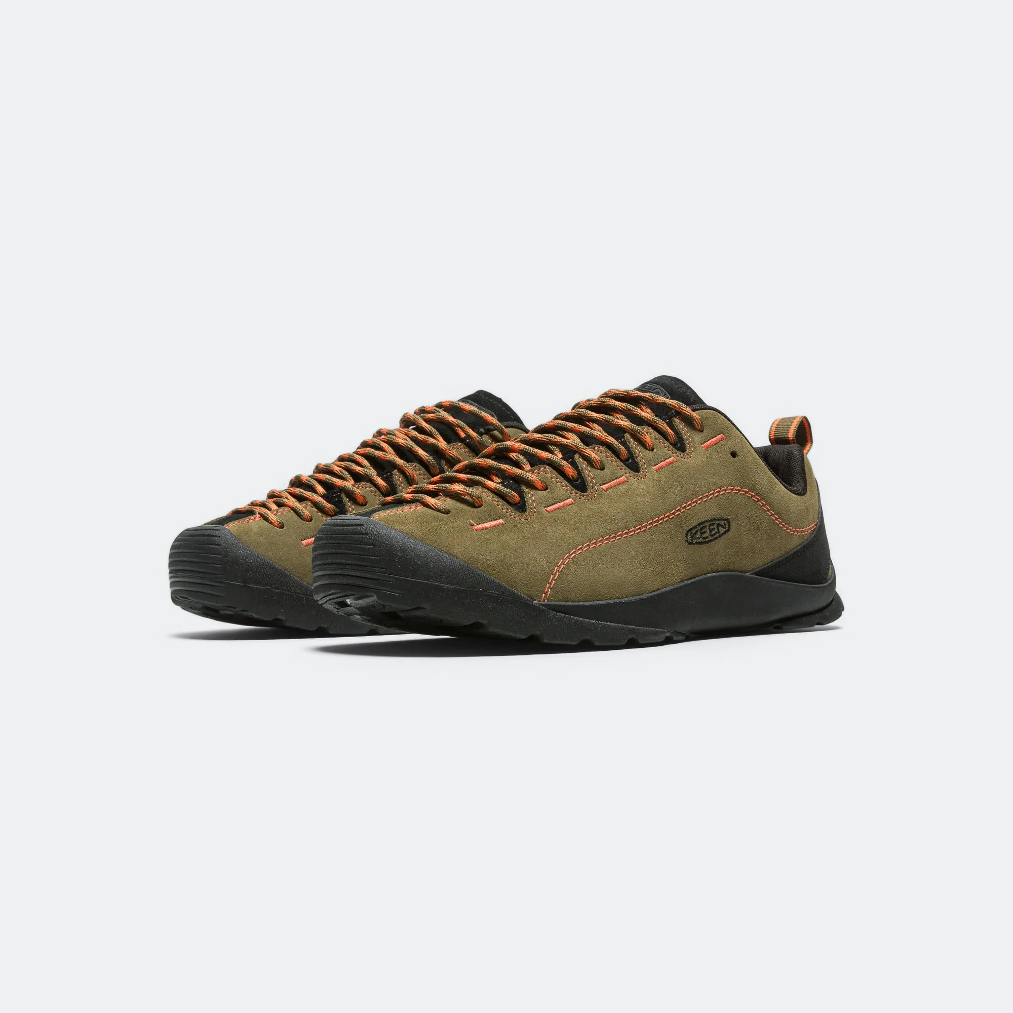 Jasper - Dark Olive/Scarlet Ibis