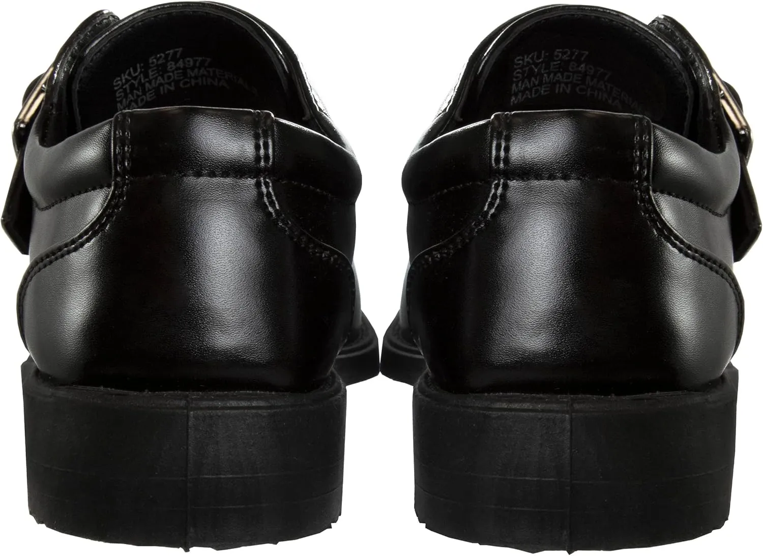 Josmo Boys Classic Comfort Oxford Shoe - Wing Tip Formal Dress Shoes lace up - Black/Brown (Sizes: 7-10 Toddler / 11-2 Little Kid / 3-6 Big Kid)