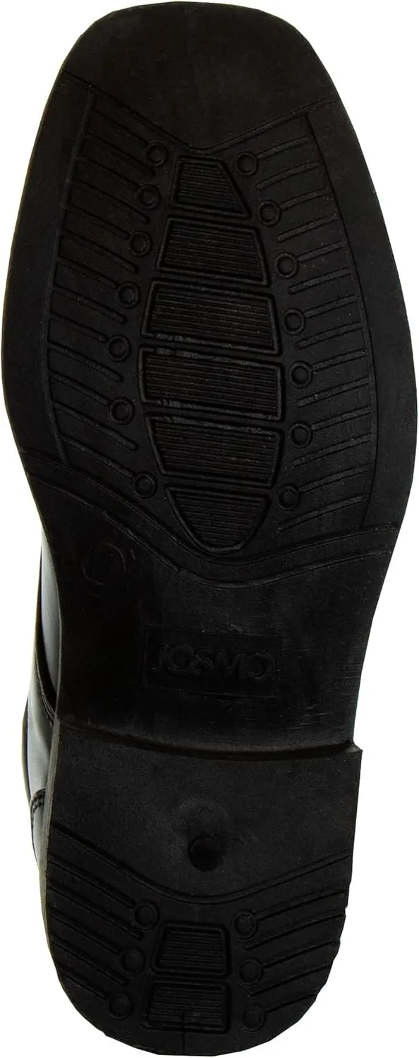 Josmo Boys Classic Comfort Oxford Shoe - Wing Tip Formal Dress Shoes lace up - Black/Brown (Sizes: 7-10 Toddler / 11-2 Little Kid / 3-6 Big Kid)