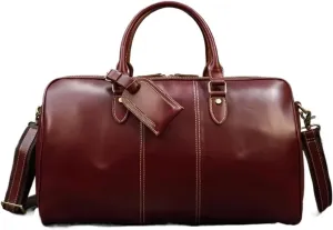 Leather Briefcase for Men Handbag For Men Leather Travel Travelling Laptop Handbags Unisex Cow Skin Hand Luggage Bag
