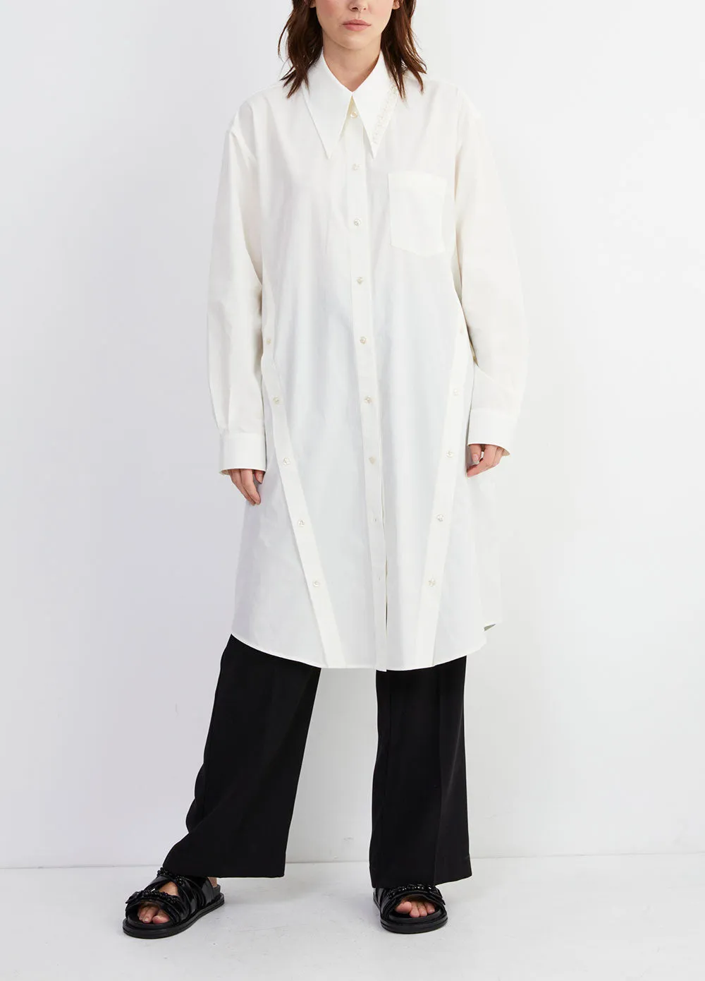 Masculine Shirt Dress