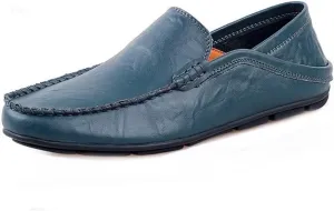 Men Stylish Loafers Summer Lightweight Moccasin Driving Fashionable Work Outdoor Flats Shoes