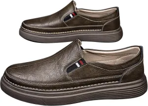 Men's Casual Skates, Men's Comfortable Walking Shoes, Lightweight Office Driving Dress Shoes