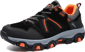 Men's Low Top Lightweight Anti Slip Hiking Shoes Trekking Trails Outdoor Work Shoes