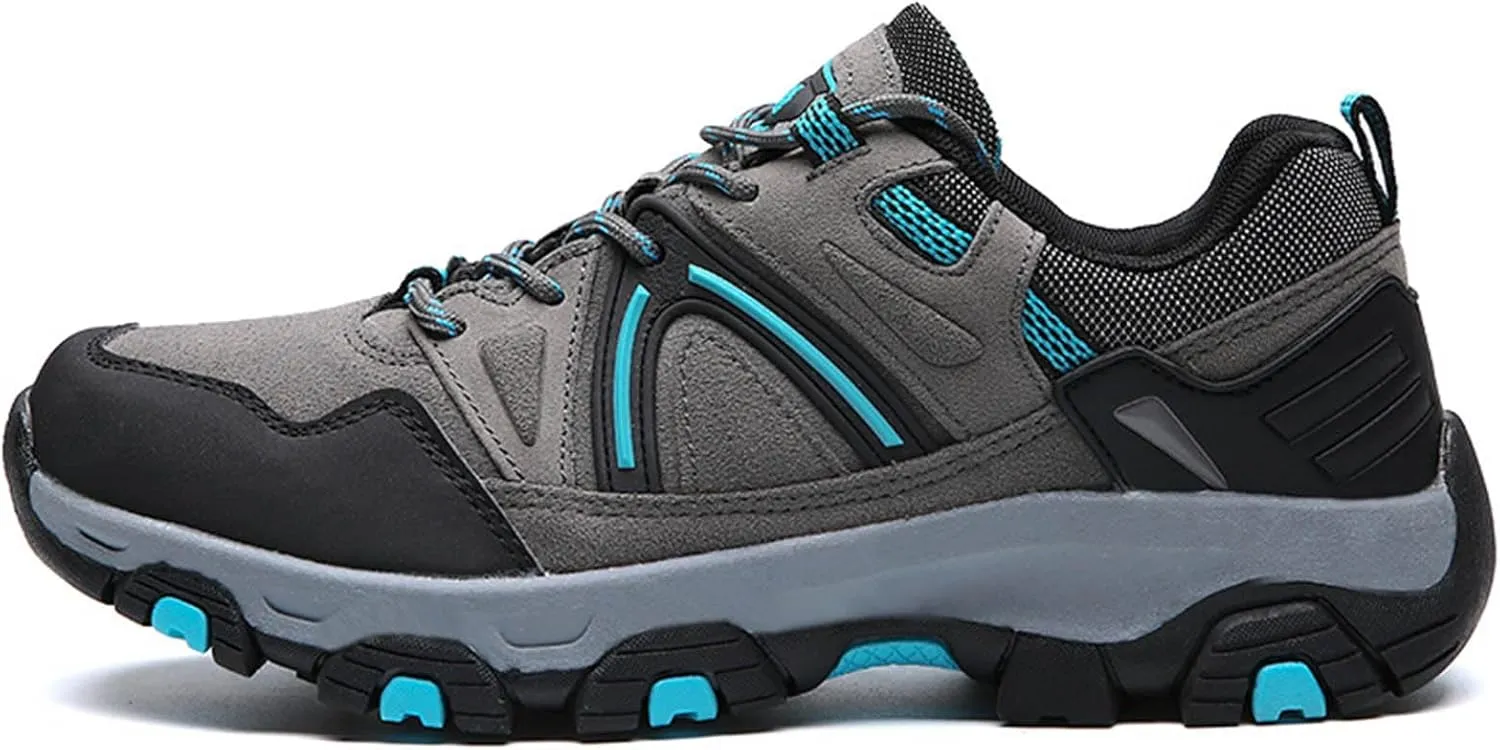 Men's Low Top Lightweight Anti Slip Hiking Shoes Trekking Trails Outdoor Work Shoes