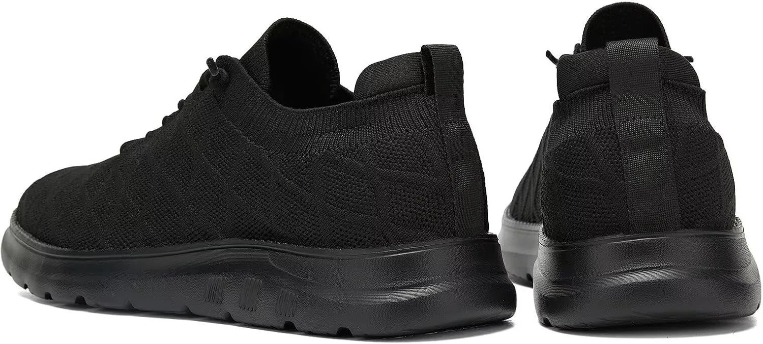 Men's Mesh Sneakers Oxfords Lace-Up Lightweight Casual Walking Shoes Driving Shoes
