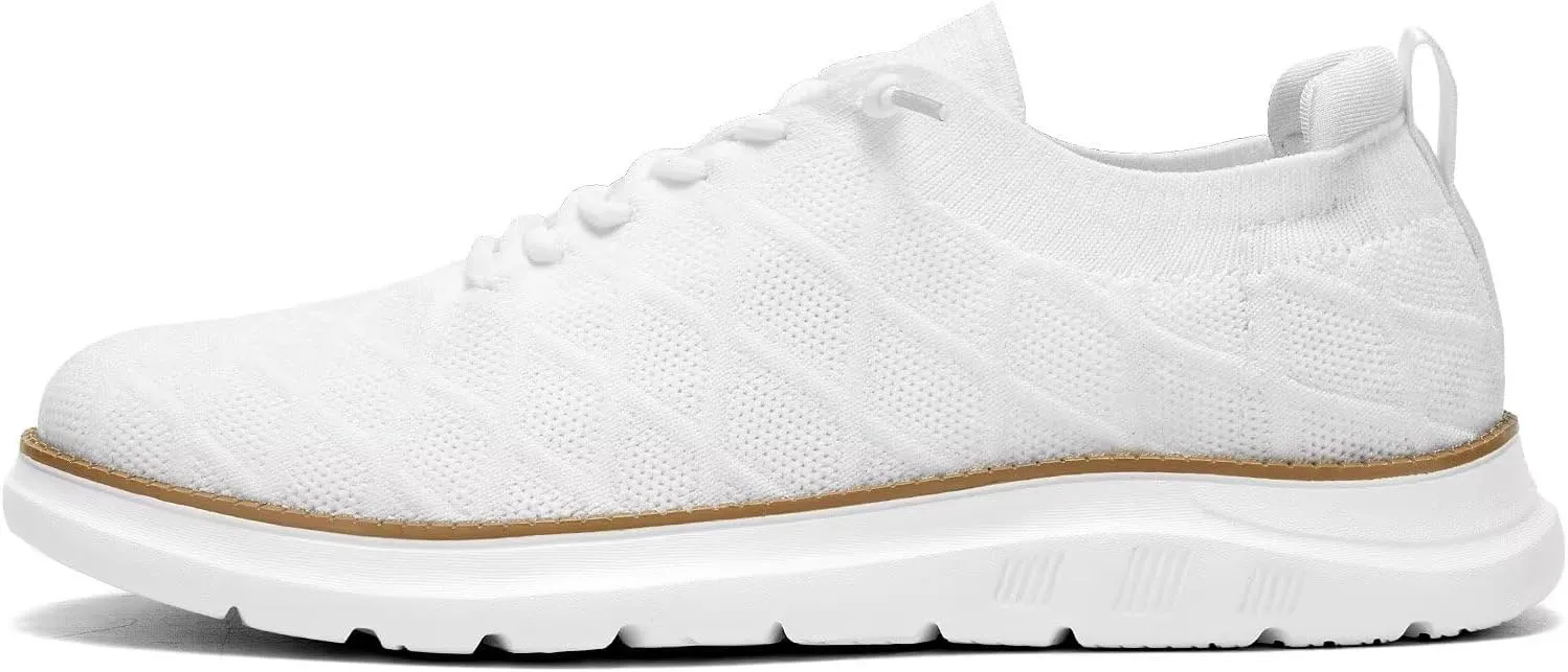 Men's Mesh Sneakers Oxfords Lace-Up Lightweight Casual Walking Shoes Driving Shoes