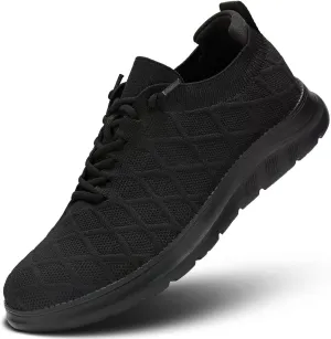 Men's Mesh Sneakers Oxfords Lace-Up Lightweight Casual Walking Shoes Driving Shoes