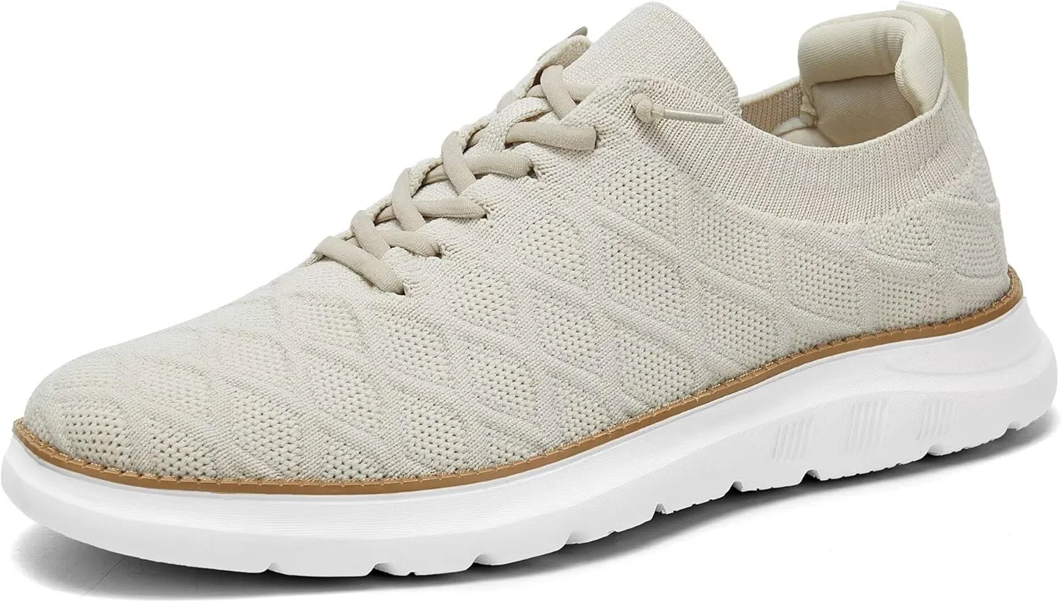 Men's Mesh Sneakers Oxfords Lace-Up Lightweight Casual Walking Shoes Driving Shoes