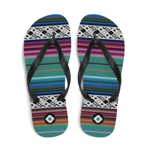 Mexican Aztec Flip Flops